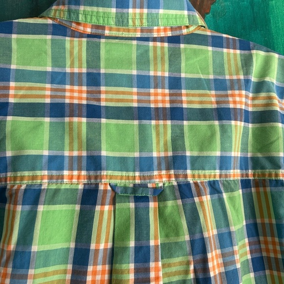 Chaps Multicolor Plaid Button-Down Shirt M - Picture 9 of 16